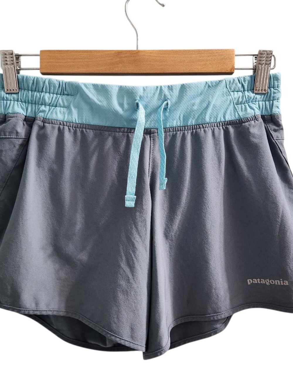 Patagonia Shorts Women's Blue XS Nine Trails Short 6" Inseam Pockets Lined